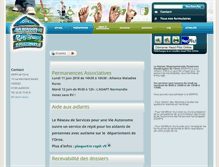 Tablet Screenshot of mdph61.fr